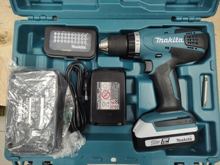 5377Y Б/У Дрель-шуруповерт Makita DF457DWEX8 аккум. патрон:быстрозажимной (кейс в комплекте) (Гарантия 1 мес.)