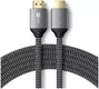 Кабель высокоскоростной Satechi 8K ULTRA HD HDMI 2.1 Cable Длина кабеля: 2 м Цвет: серый космос