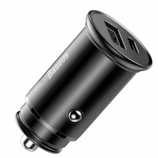 Автомобильное з/у Baseus 3A Dual USB-C 3A USB-A 2.5A black (BS-C16C-X)