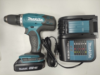 8811Y Б/У Дрель-шуруповерт Makita DDF453SYX5 аккум. патрон:быстрозажимной (Гарантия 1 мес.)