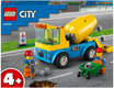 Конструктор LEGO City Great Vehicles Бетономешалка 60325 (4+)
