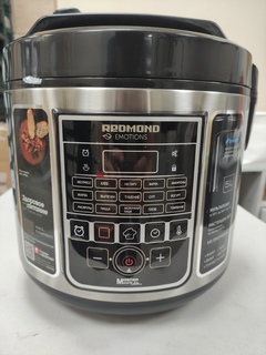 4774 Б/У Мультиварка Redmond RMC-M398 серый (Гаратния 1 мес.)