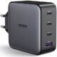 Сетевое з/у UGREEN CD226 (40747) USB-A+3*USB-C 100W GaN Tech Fast Charger EU. Цвет: серый