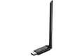 Адаптер UGREEN CM496 (90339) AC650 High-Gain Dual Band Wireless USB Adapter. Цвет: черный