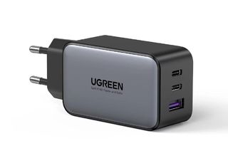 Сетевое з/у UGREEN CD244 (10335) Nexode USB-A+2*USB-C 65W GaN Tech Fast Charger EU Black