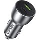 Автомобильное з/у UGREEN CD213 (60980) USB-C PD+USB-A QC 42.5W Fast Car Charger. Цвет: серый