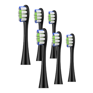 Комплект насадок Контроль зубного налета Oclean P1C5 B06 (6шт, Черный)