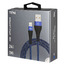 Кабель TFN USB/Lightning FORZA, 1м синий/черный (TFN-CFZLIGUSB1MBL)