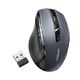 Беспроводная мышь UGREEN MU006 (15063) Ergonomic Wireless Mouse 2.4G 4000DPI Silence Design с батарейкой АА. Цвет: черный