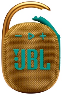 Колонка JBL CLIP 4, Bluetooth 5Вт, Yellow/Green