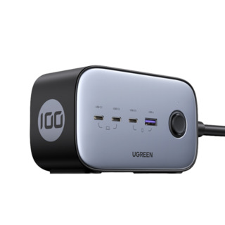 Сетевое з/у UGREEN CD270 (60167) DigiNest Pro 100W USB-C Charging Station100W c 3* USB-C b 1*USB-A