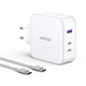 Сетевое з/у UGREEN CD289 (15339) Nexode 140W USB-A+2*USB-C GaN Fast Charger с кабелем USB-C - USB-C