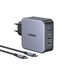 Сетевое з/у UGREEN CD289 (90549) Nexode 140W USB-A+2*USB-C GaN Fast Charger с кабелем USB-C - USB-C