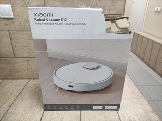 1190 Робот-пылесос Xiaomi Mi Robot Vacuum S12 White EU (поврежденная упаковка)
