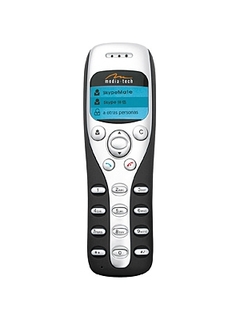 Цифровой IP телефон Media-tech MT4203K Caller ID, черного/серебристого цвета, USB, LCD
