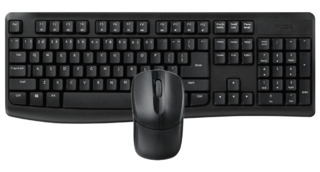 Беспроводной комплект клавиатура + мышь RAPOO X1800Pro - черный