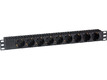 Сетевой фильтр ExeGate ServerPro PDU-19H907 Al-9S-C20, 19", 1U, алюминий, 9xSchuko, С20