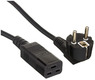 Кабель питания ExeGate PC19-1.8S, 1.8м, Schuko- C19, 3x1.5mm2, CCA, черный