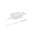 Сетевое з/у Samsung USB Type-C PD 50Вт EP-T5020X 50W 3A (PD) 2xUSB White