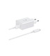Сетевое з/у Samsung USB Type-C PD 50Вт EP-T5020X 50W 3A (PD) 2xUSB White