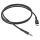 AUX аудиокабель Hoco UPA17 Type-C to 3.5mm 1м черный