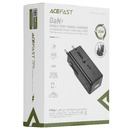 Сетевое з/у ACEFAST Z7 Multifunctional PD30W GaN Mini Charger Black AF-Z7-BK