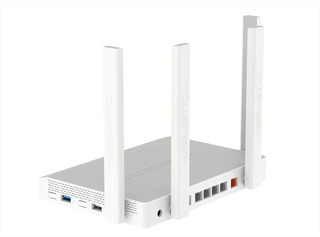 Маршрутизатор Keenetic Netcraze Ultra Wi-Fi 7 BE7200 10/100/1000/2500/10000BASE-TX/4G ready серый (NC-1812)