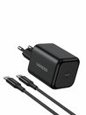 Сетевое з/у UGREEN X524 (65054) 45W USB-C GaN Fast Charger With Cable Black
