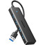 Хаб UGREEN CM219 (25851) USB 3.0 Hub 4-Port USB-A Цвет: черный