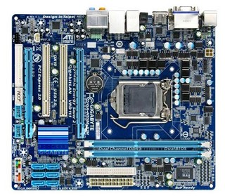 Материнская плата Gigabyte GA-H55M-S2H Soc-1156 iH55 DDRIII mATX SATA AC'97 8ch. LAN-Gbt