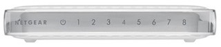 Коммутатор Netgear (GS608-300PES) 8-портовый 10/100/1000 Мбит/с