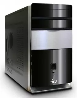 ПК iRU Corp 510 C2D-E7500(2930)/2048/250/DVD-RW/CARD-R/W7-Pro/black