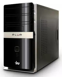 ПК iRU Home 321 AX2-220/2048/250/HD4650-512Mb/DVD-RW/CR/K+M/black