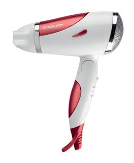 Фен Scarlett SC-077 красный