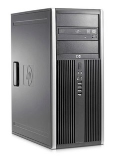 ПК HP Elite 8000CMT E7500/320GB/1x2GB/NoOptDrv/kbd/mouse/W7Pro (XP124ES)