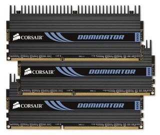 Память DDR3 6144Mb 1600MHz, Corsair 3x2Gb 7-8-7-20, Dominator with DHX+, Core i7  CMP6GX3M3A1600C7