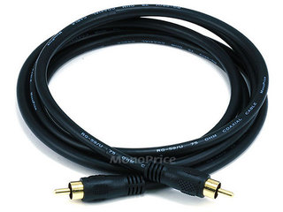 Кабель антенный коаксиальный Bandridge Coax "папа" - Coax "папа" 2м