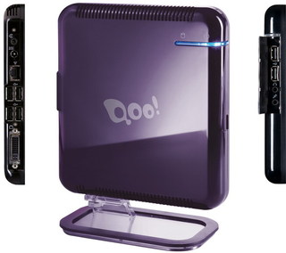 Платформа 3Q Nettop Platform Qoo! 3QNTP-Tower ION-BL1GBP Black/Atom 230/Nvidia ION/DVI/1GB