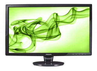 Монитор Philips TFT 23.6" 241E1SB/00 glossy-black 16:9 FullHD 5ms DVI