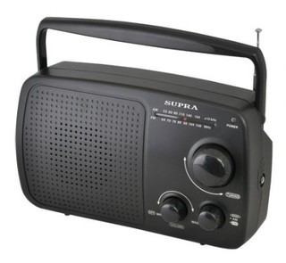 Радиоприемник Supra ST-101 черный