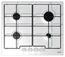 Варочная поверхность GORENJE G 6N4 BW