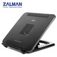 Охлаждающая панель для ноутбука Zalman ZM-NS1000F Notebook Cooling Stand до 13" (19-25дБ, 1200-1600об/мин, USB питание, Al)