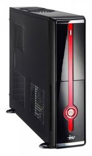 Неттоп iRU Corp 110 Intel Atom D525/1024/250/GMA 3150/black