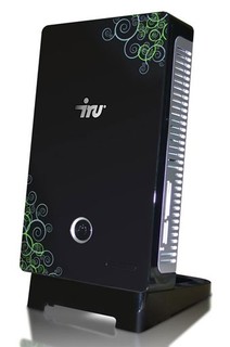 Неттоп iRU Corp 110 Intel Atom D410/1024/250/GMA 3150/CR/black