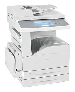 МФУ Lexmark лазерный X860de4 (принтер/сканер/копир/факс)35/35стр/мин дуплекс 9"цв. Сенсор.экран сеть