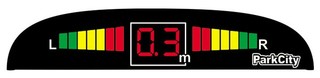 Парковочный Радар ParkCity Center 420/102 LW черный