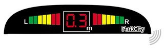 Парковочный Радар ParkCity Jupiter 420/403W LW черный