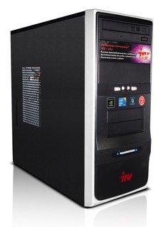 ПК iRU Corp 310 Core i3-2100(3100)/2048/250/Intel HD Graphics/DVD-RW/CR/black
