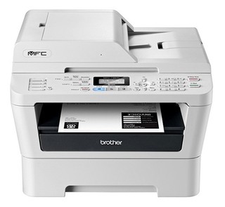 МФУ Brother лазерный MFC-7360NR (принтер/цветной сканер/копир/факс) печать/копир 24стр/мин сеть