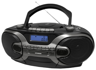 Аудиомагнитола Hyundai H-1439 черный